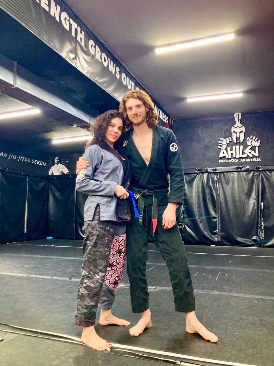 Reversible Cattogi showing both military minimalism exterior and vibrant African wax print interior