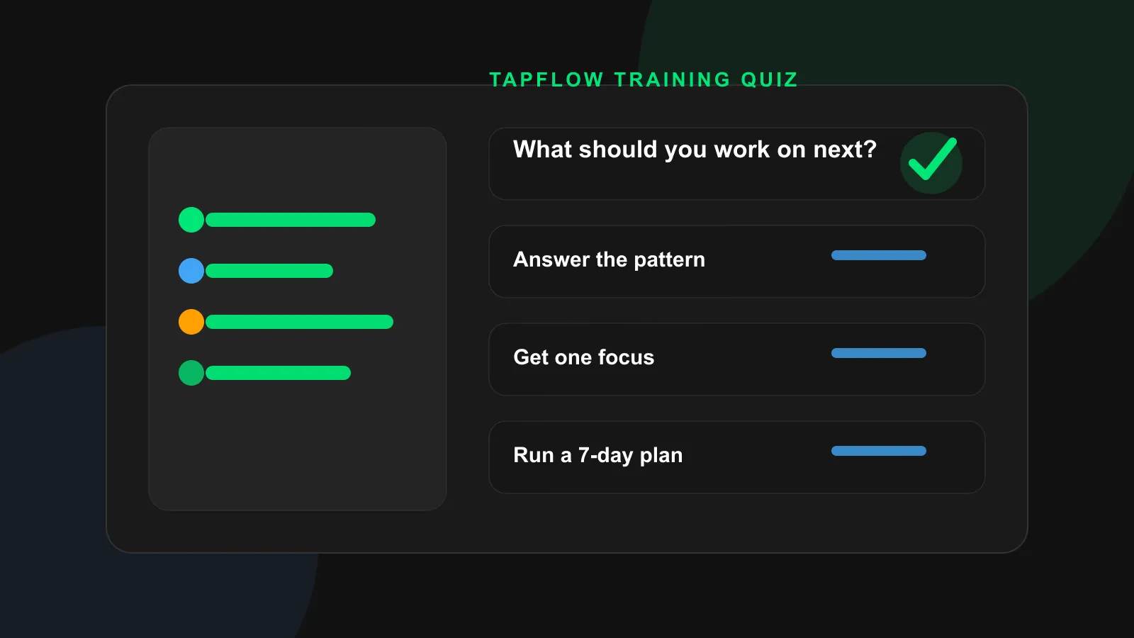 BJJ Training Quiz: What Should You Work On Next?