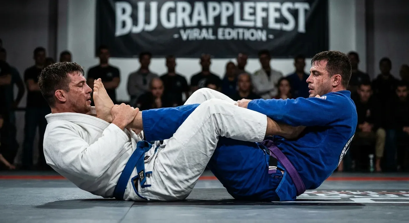 BJJ Bear Trap transition and control